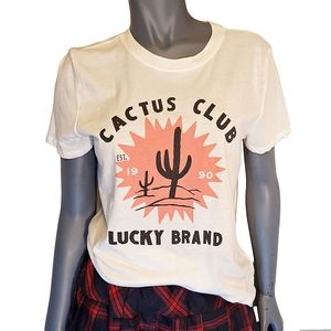 Lucky Brand | Cactus Club Graphic T-Shirt | Size Large